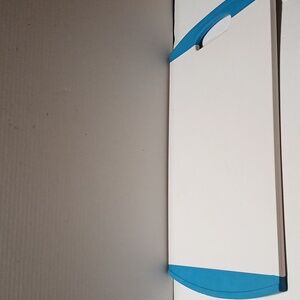 Neoflam Heavy Duty Plastic Cutting Board 17x12  inches Blue handles